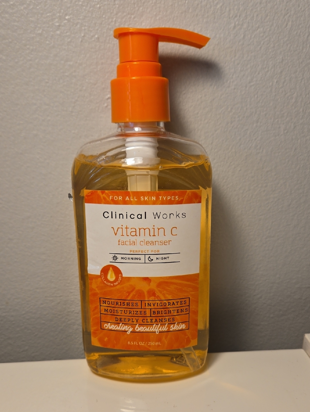 New Clinical Works Vitamin C Facial Cleanser